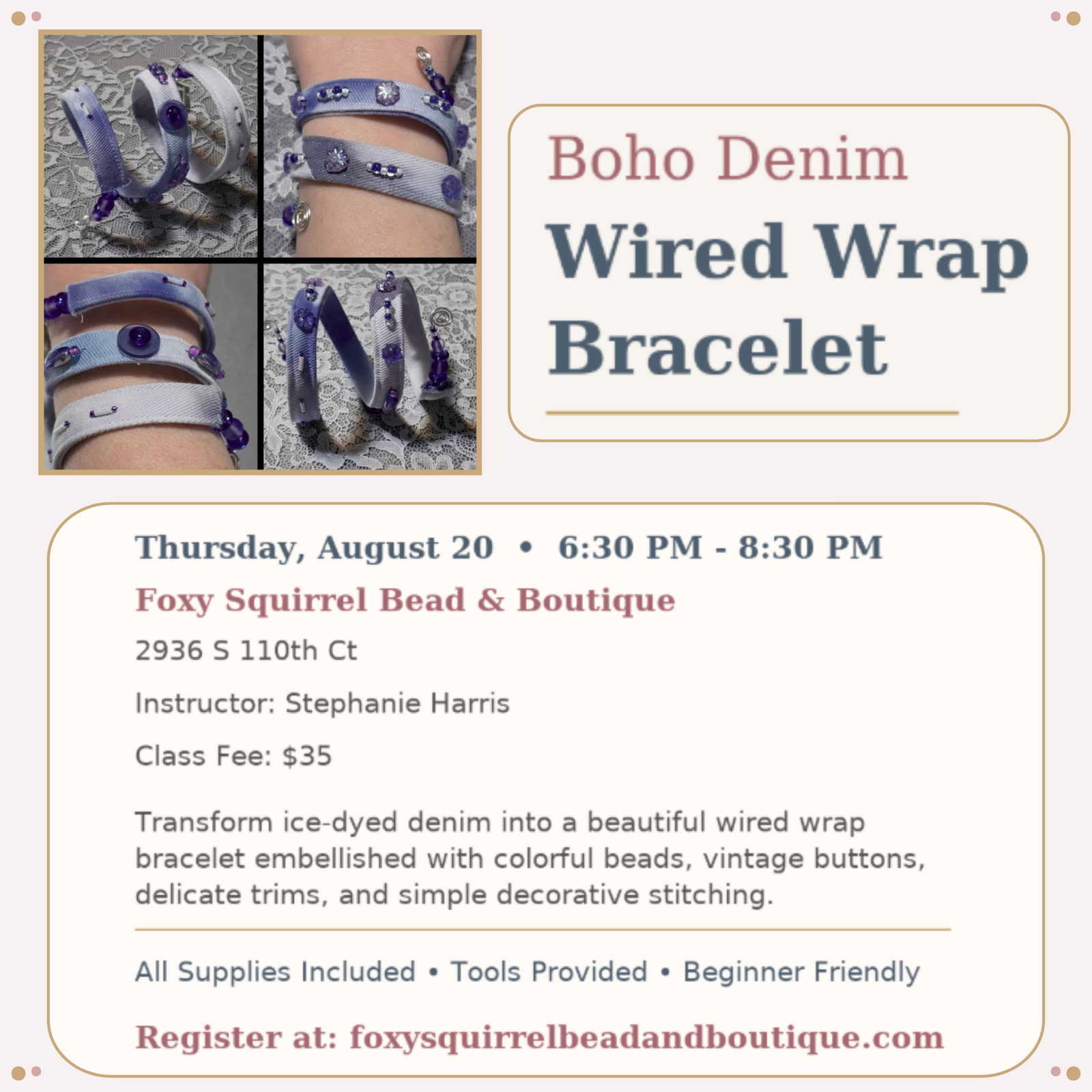 beading class