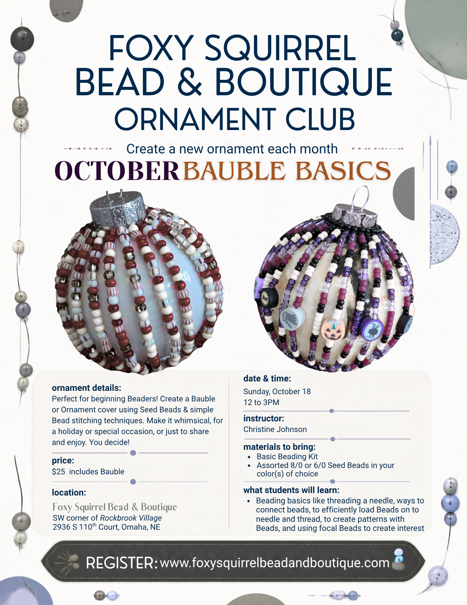 beading class